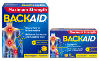 BACKAID Caplets - When you’re in pain, you need aspirin-free BACKAID for effective, long-lasting pain relief.